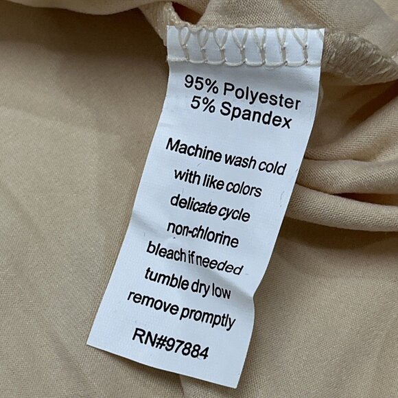 Tart Intimates Set Women 1X Nude Black Contrast Trim Button Down Loungewear Soft - Picture 7 of 11